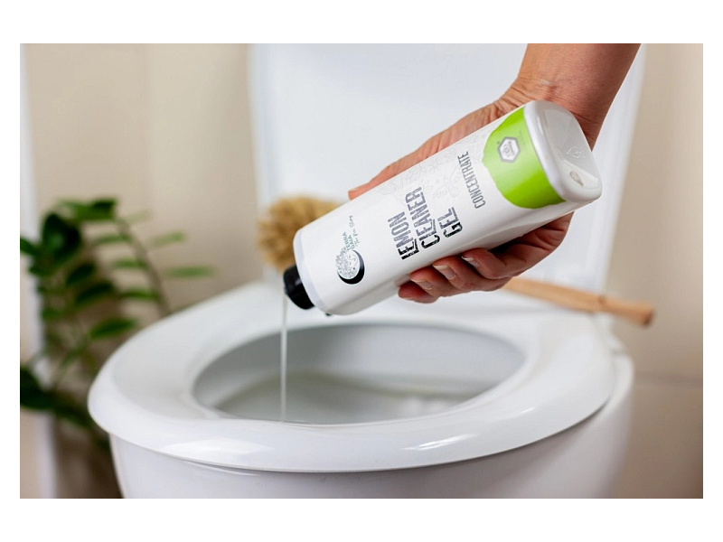 Detergent Eco Gel Concentrat pentru Calcar cu Lămâie 500 ml, TerraGaia