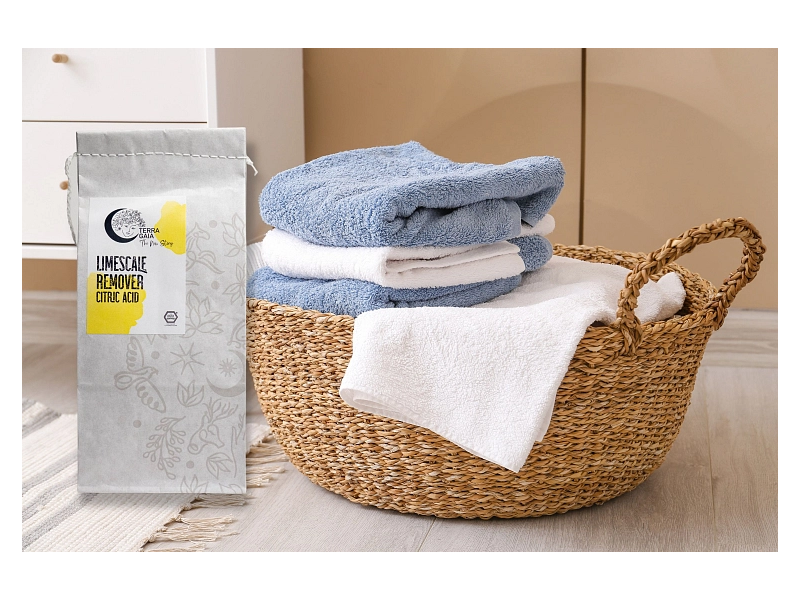 Îndepărtător Natural de Calcar și Rugină cu Acid Citric 1 kg, TerraGaia