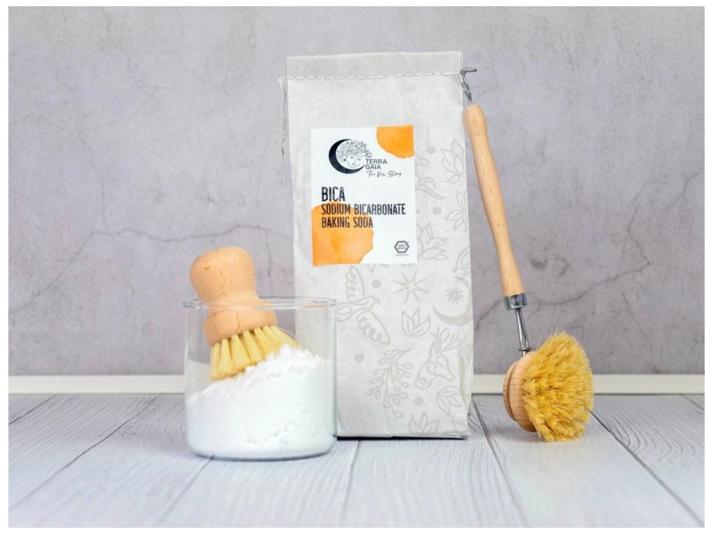 BICA – Bicarbonat de Sodiu pentru Curățenie și Eliminarea Mirosurilor 1 kg, TerraGaia