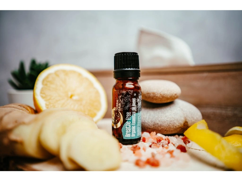 Amestec Organic de Uleiuri Esențiale Breathe Free 10 ml | Terra Gaia