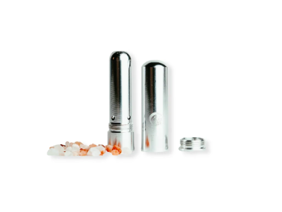 Inhalator Reutilizabil cu Sare Himalaya pentru Uleiuri Esențiale | Terra Gaia