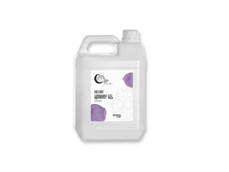 Detergent Eco Concentrat pentru Rufe cu Castane și Lavandă 5 l, TerraGaia