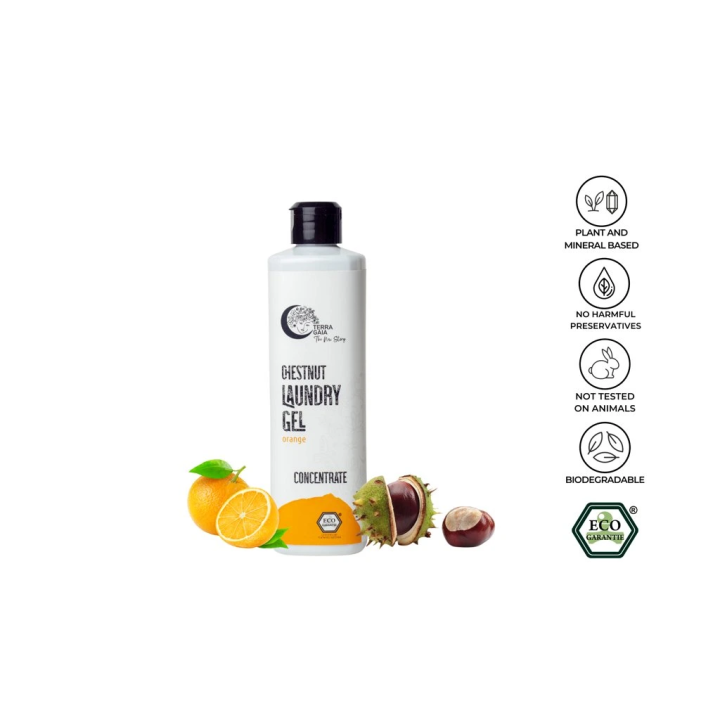 Detergent rufe gel concentrat Portocala 500ml