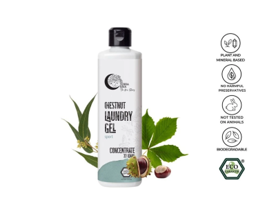 Detergent Eco Concentrat pentru Echipamente Sportive cu Castane și Eucalipt 500 ml, TerraGaia
