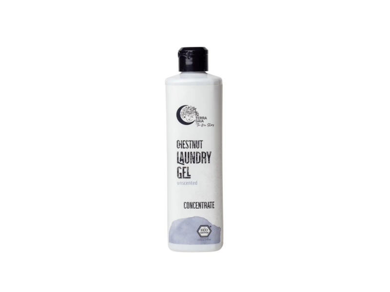 Detergent Eco Concentrat pentru Rufe cu Castane Fără Parfum 500 ml, TerraGaia