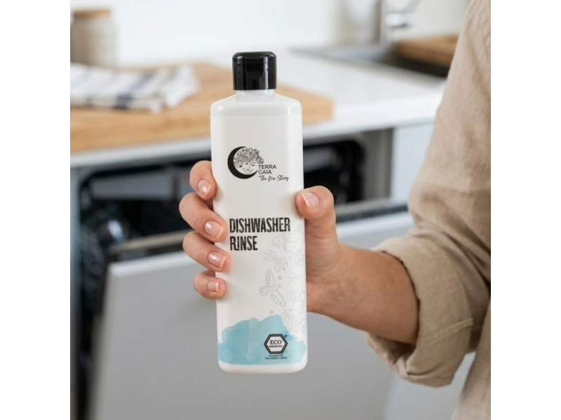 Solutie de Clătire Eco pentru Mașina de Spălat Vase 500 ml, TerraGaia