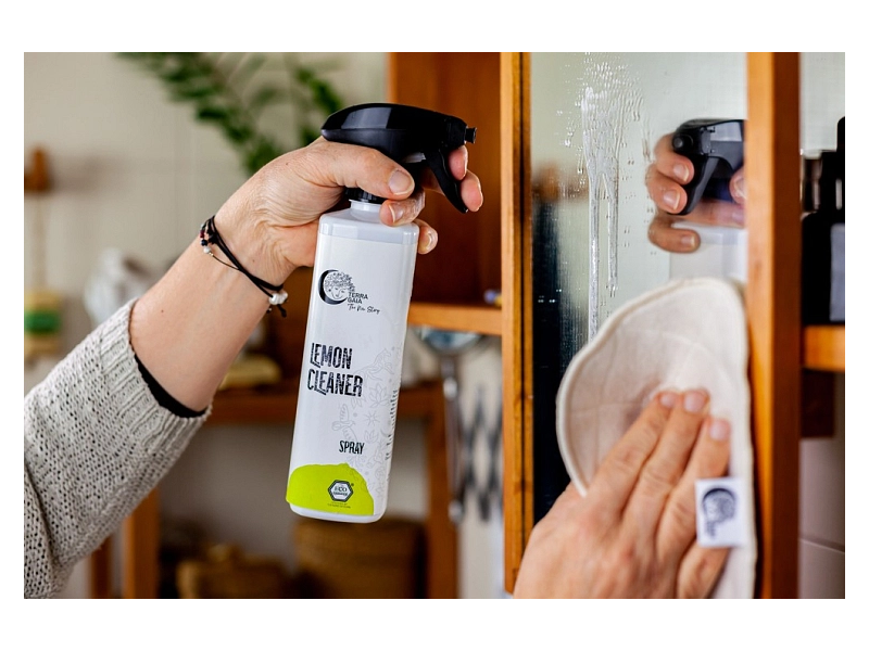 Spray Eco pentru Îndepărtarea Calcarului cu Lămâie 500 ml, TerraGaia